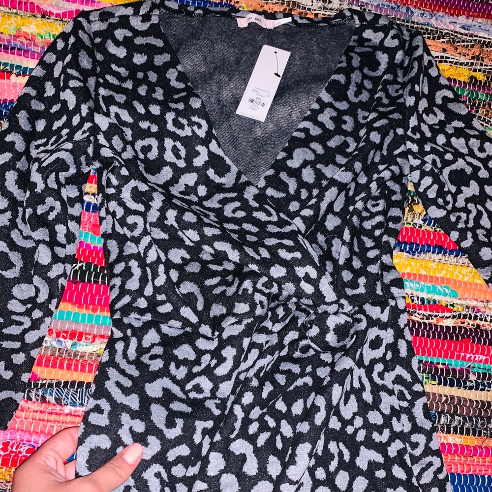 Cheetah print dress